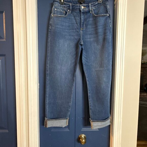Ann Taylor The Taper Mid Rise Jeans Size 6 - Picture 1 of 6